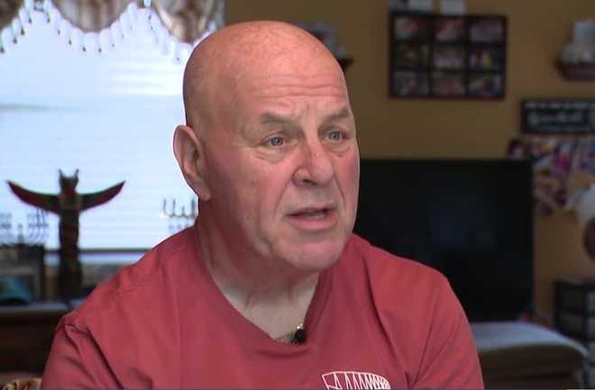 a retired teacher from plum, pennsylvania, is being recognized in china for a donation he made in 1999 that helped transform a desert in inner mongolia into a thriving forest. ﻿