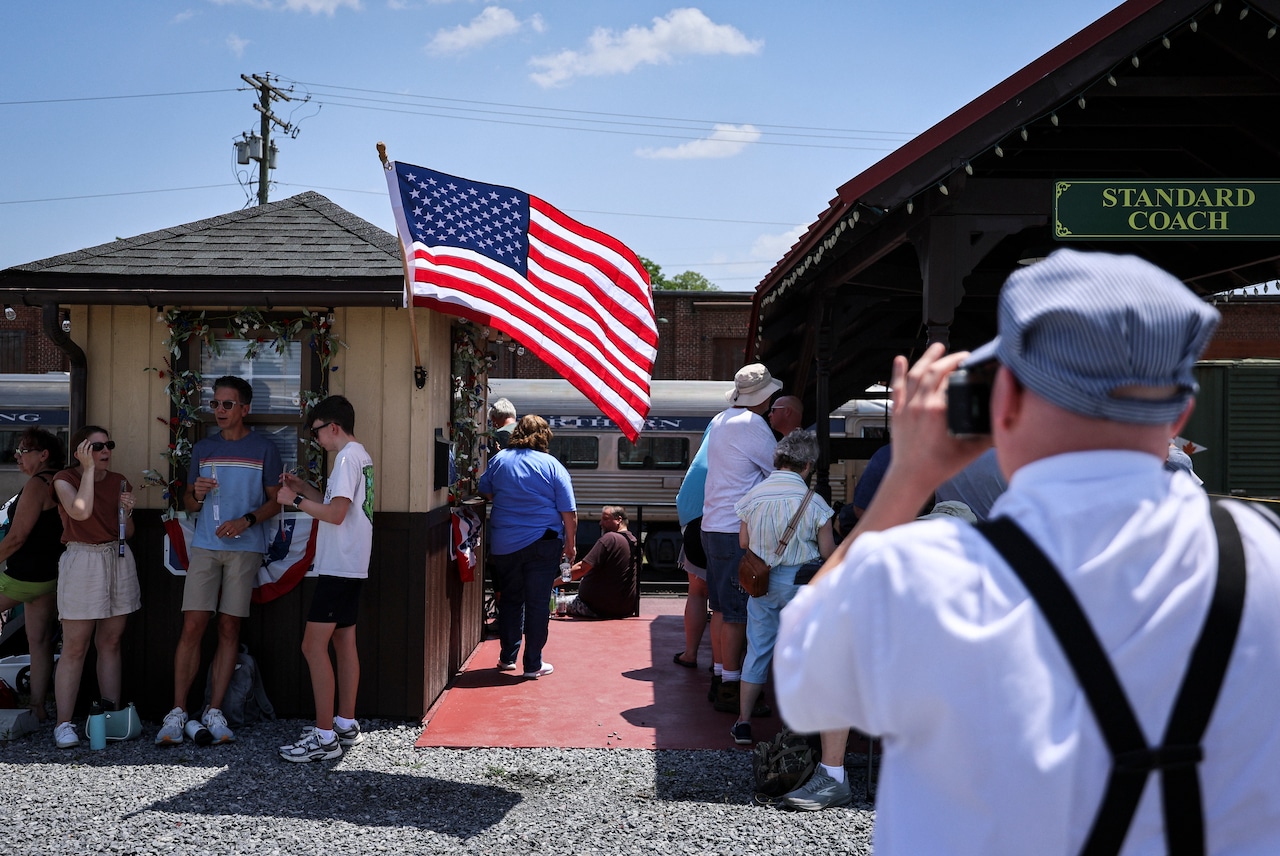 Union Pacific Big Boy No. 4014 locomotive visits Reading, PA.