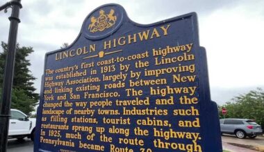 Lincoln Highway tour highlights history and landmarks in Pa.