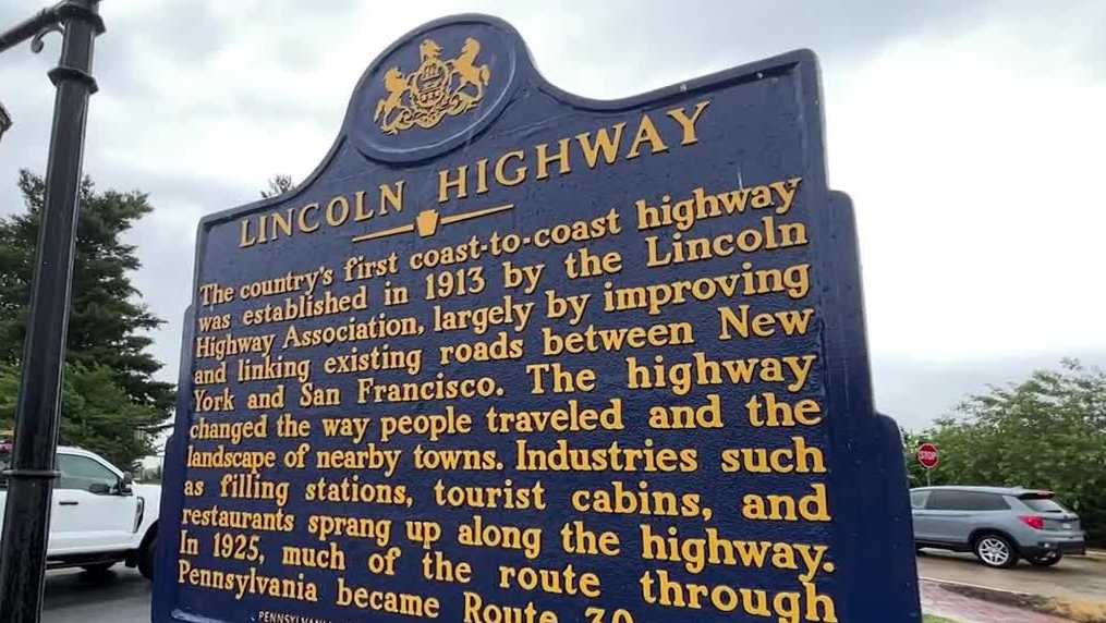 Lincoln Highway tour highlights history and landmarks in Pa.