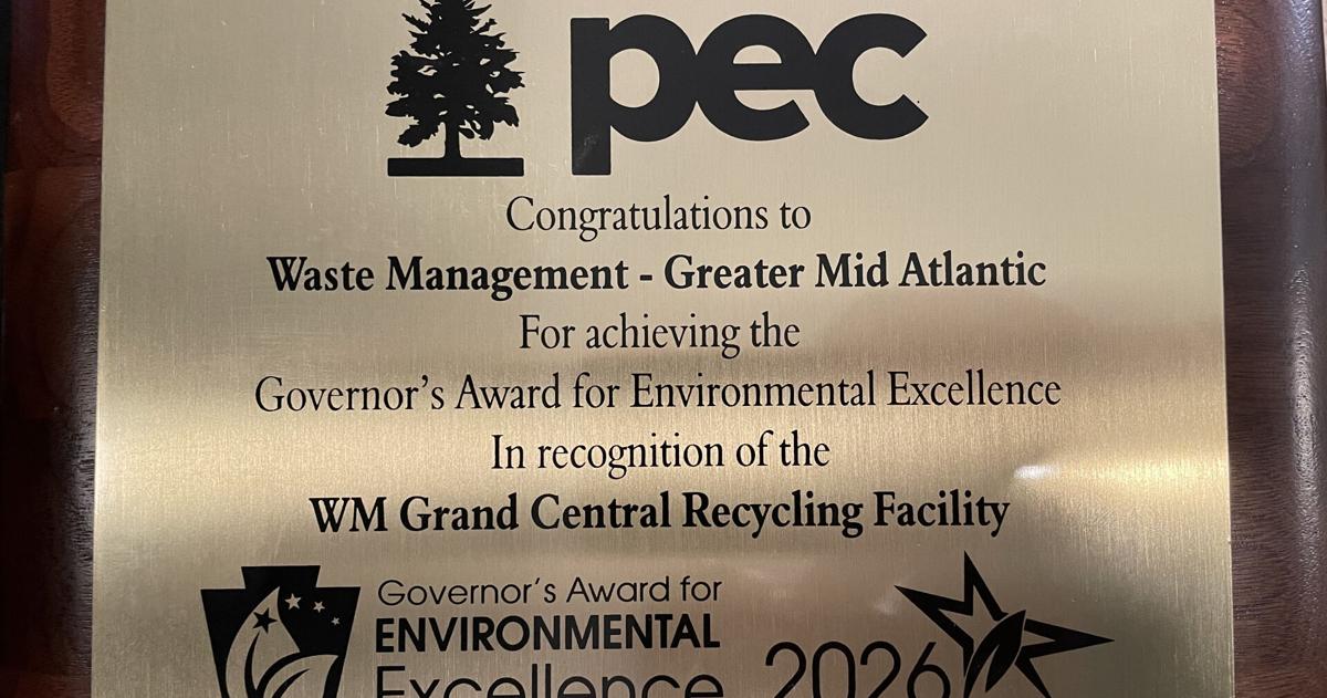 Northampton County recycling facility honored by Pennsylvania DEP | Slate Belt Area