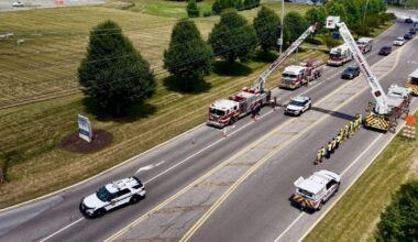 Procession for Trooper Michael Pahira moves throughout the region | Berks Regional News