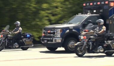 Procession for Pa. State Police trooper goes through Berks on way to final resting place in Schuylkill | Schuylkill County Area
