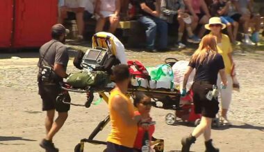 EMS depleted in Muhlenberg Twp. as dozens suffer heat emergencies waiting for 'Big Boy' train | Berks Regional News