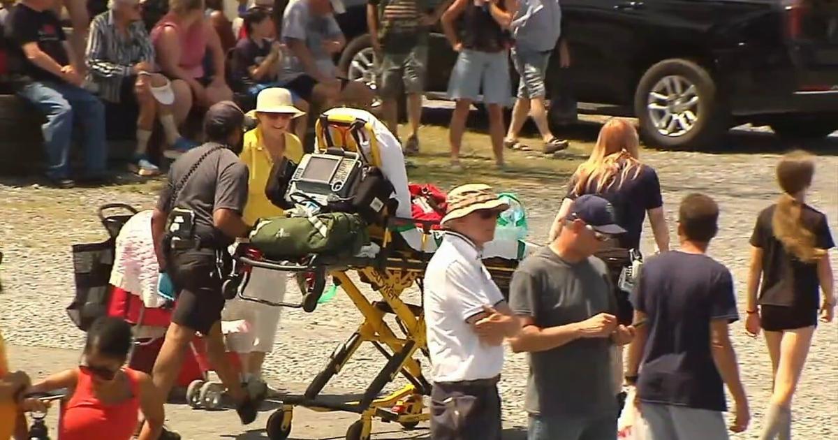 Over 100 people treated for heat illness in Muhlenberg Twp. after 'Big Boy' train delays leave crowds stranded | Berks Regional News