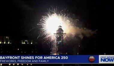 Lights Over Lake Erie Fireworks Shine Over Erie Bayfront | News