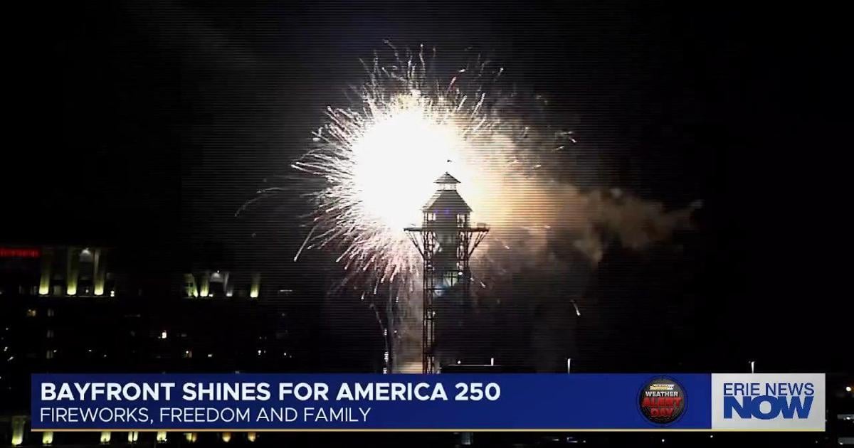 Lights Over Lake Erie Fireworks Shine Over Erie Bayfront | News