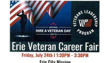 Erie Veteran Career Fair to be Held at the Erie City Mission | News