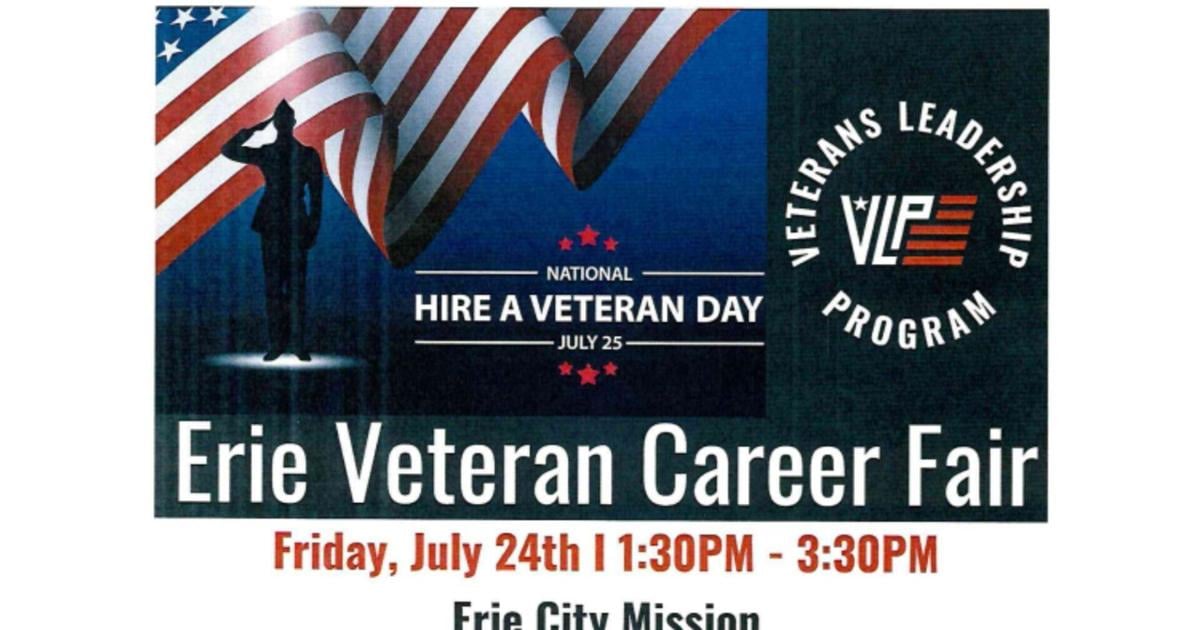 Erie Veteran Career Fair to be Held at the Erie City Mission | News