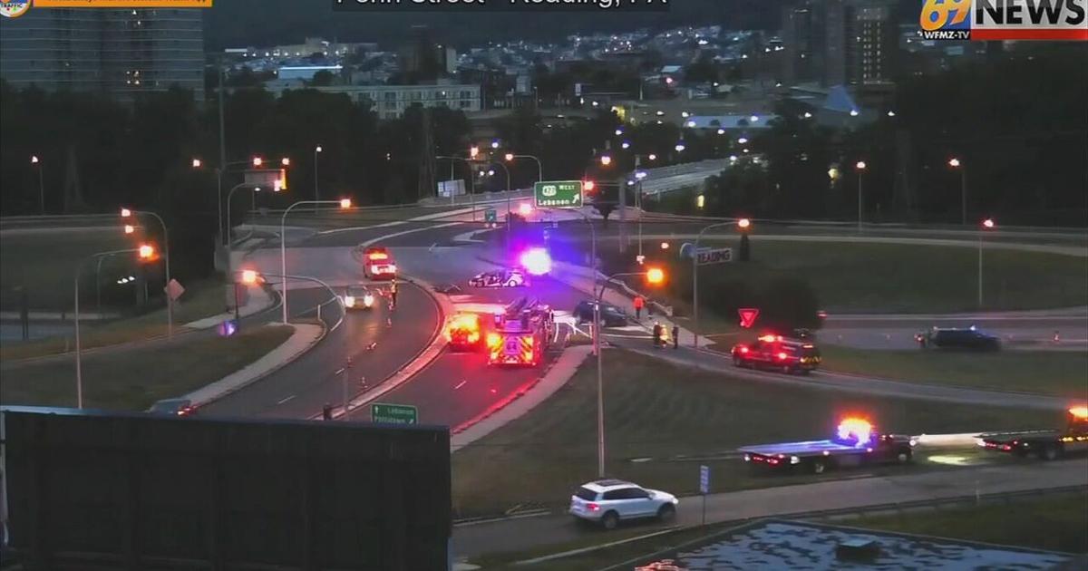 Penn Street Bridge crash closes Route 422 ramp for hours | Reading Area