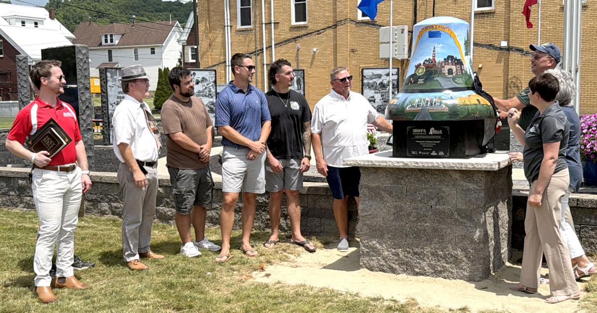 America250PA bell unveiled in New Bethlehem | News