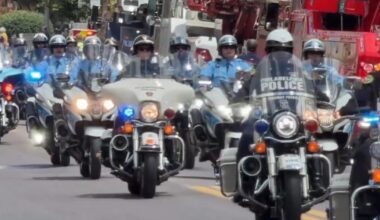 'He was a fun guy': Hundreds line streets to honor Trooper Michael Pahira, killed in line of duty | Pennsylvania News