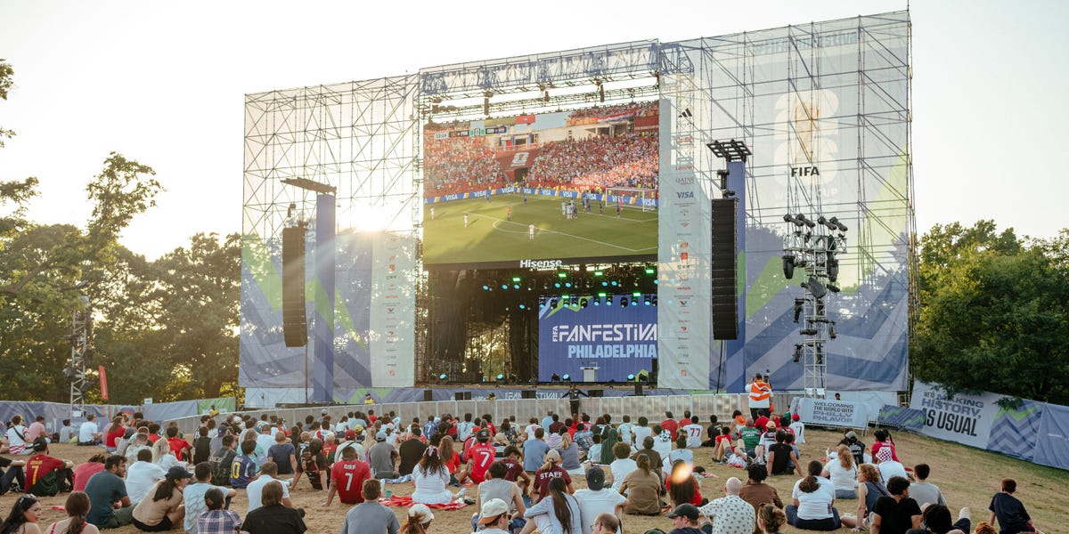 Inside Philadelphia's FIFA FanFest: Screenings, Games, Music, and Food