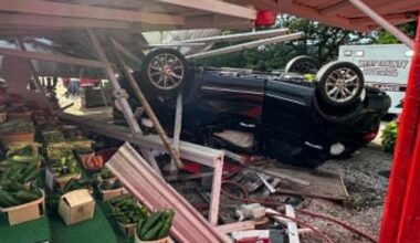 Injuries reported after vehicle strikes Mason Farms stand | News