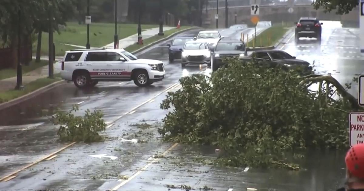 Philadelphia area digs out from damage left by a severe series of microburst storms | National News