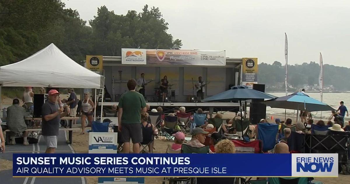 Air Quality Advisory Doesn't Keep Crowds Away From UPMC Sunset Music Series at Presque Isle | News