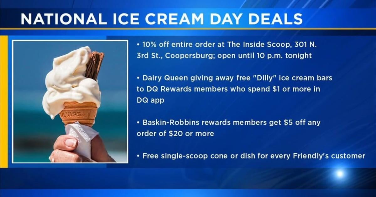 National, local ice cream shops offer National Ice Cream Day specials | Allentown Area