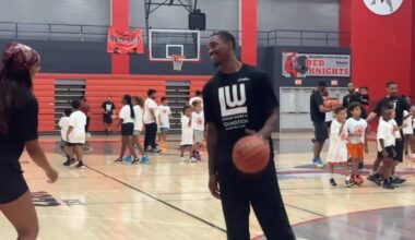 Professional basketball player Lonnie Walker hosts free summer camp for Reading youth | Reading Area