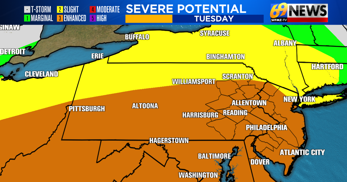 Severe thunderstorms across the Lehigh Valley; What you need to know | Weather