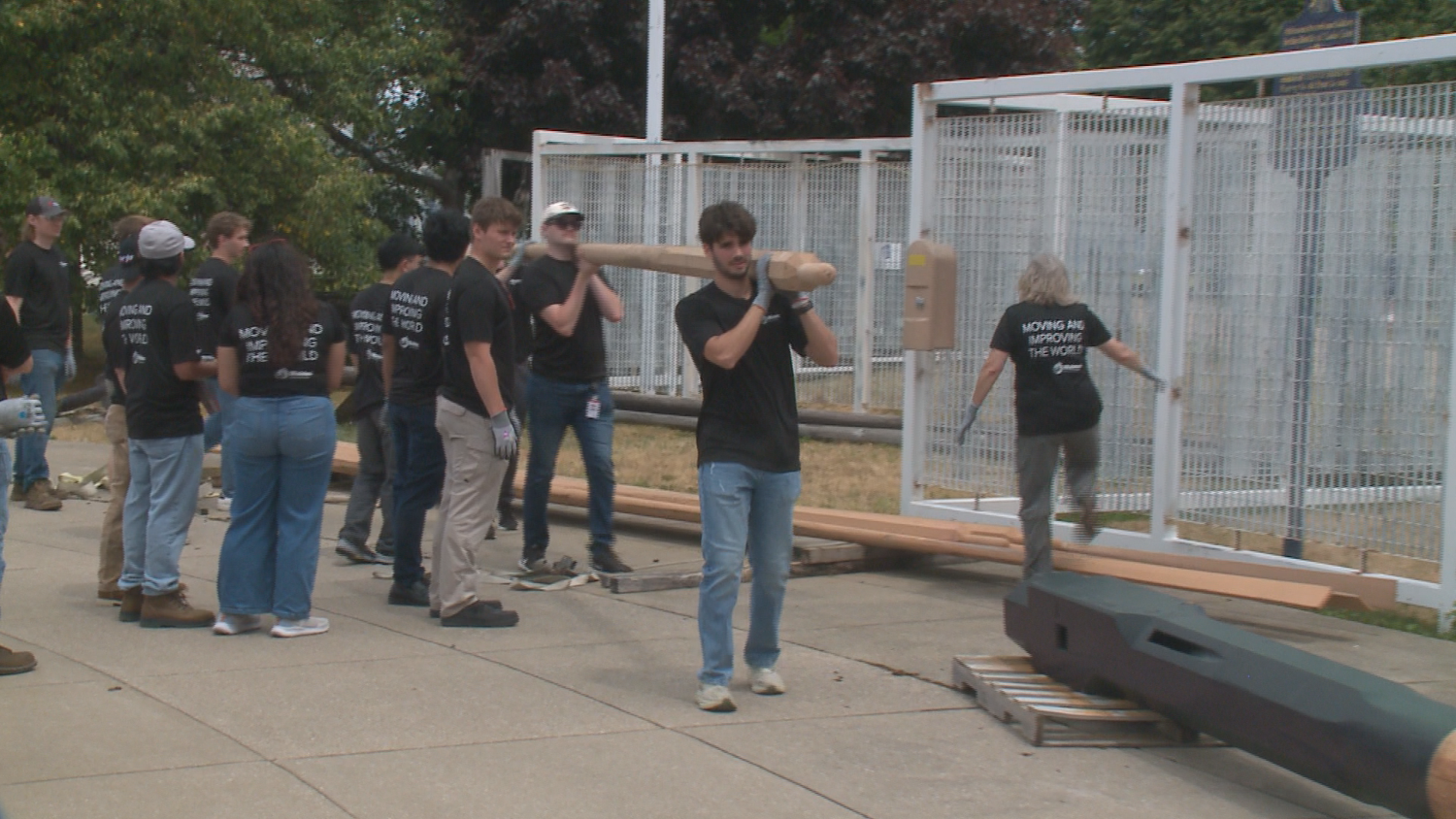 Wabtec Interns Give Back, Help Preserve Erie’s Brig Niagara | News