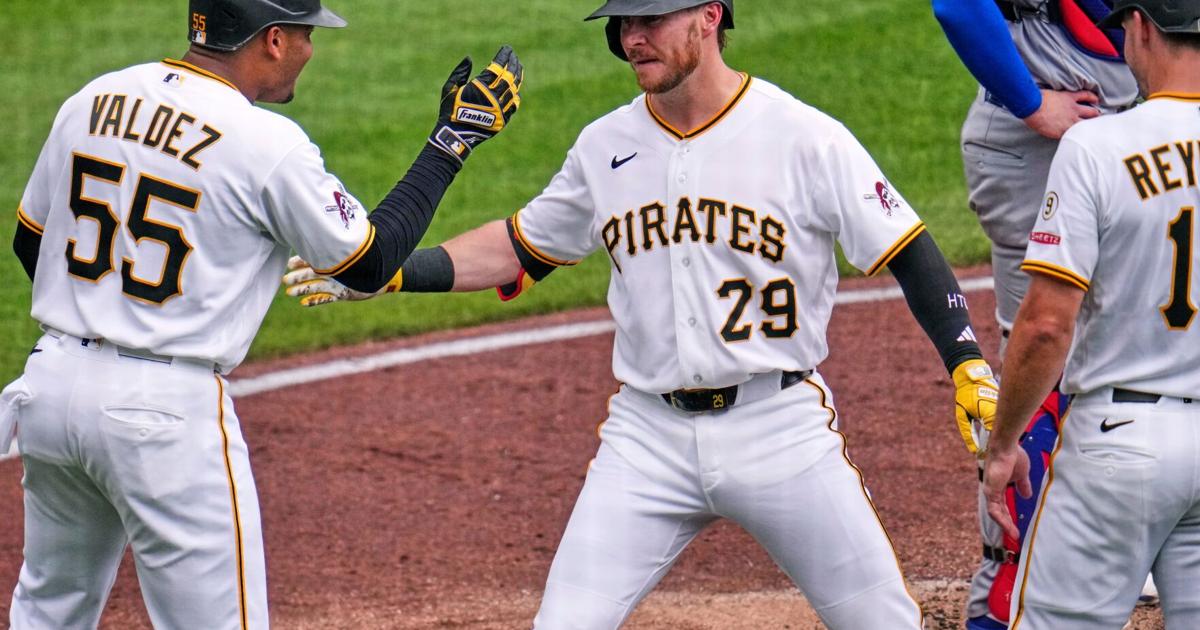 Ryan O'Hearn hits a grand slam on his 33rd birthday to lead Pirates to 8-7 victory over Cubs | MLB