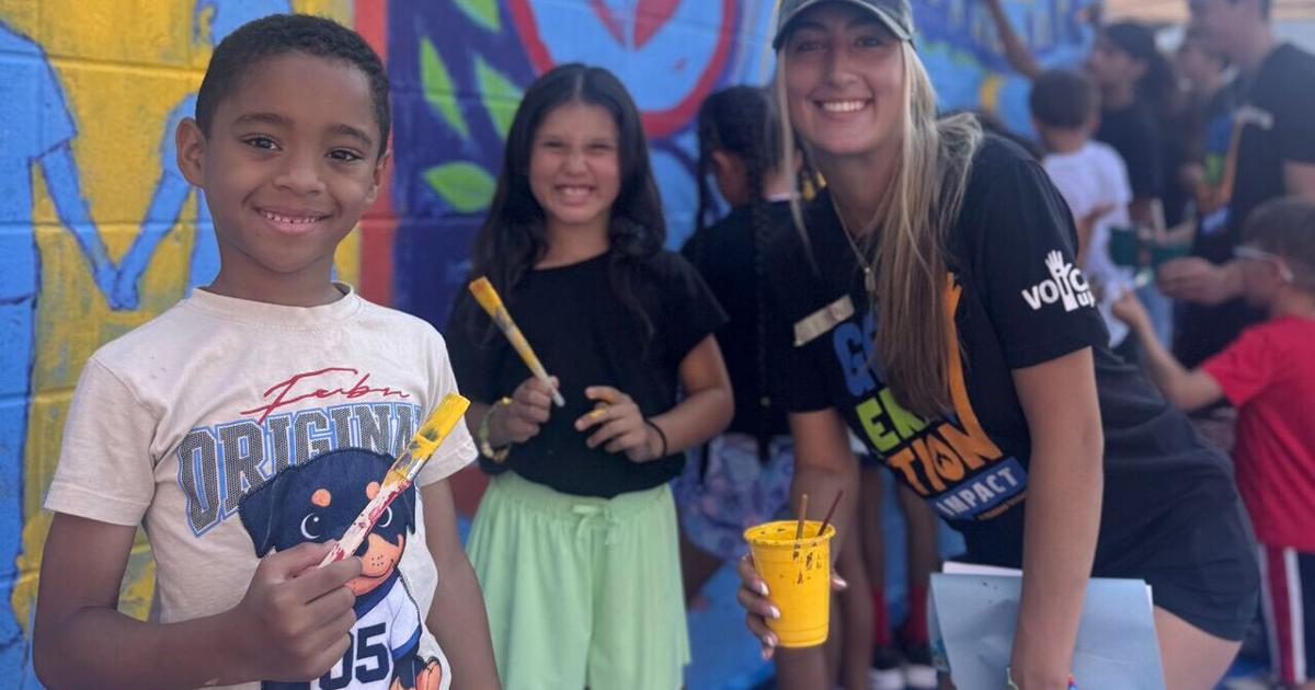 ‘Your voice matters, your ideas matter, and your future is full of possibility’: 2 organizations partner to create youth mural | Reading Area