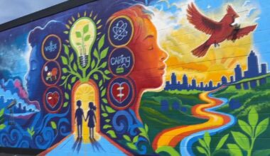 Children and volunteers unite to paint community mural at Olivet Clinton Street Club | Reading Area