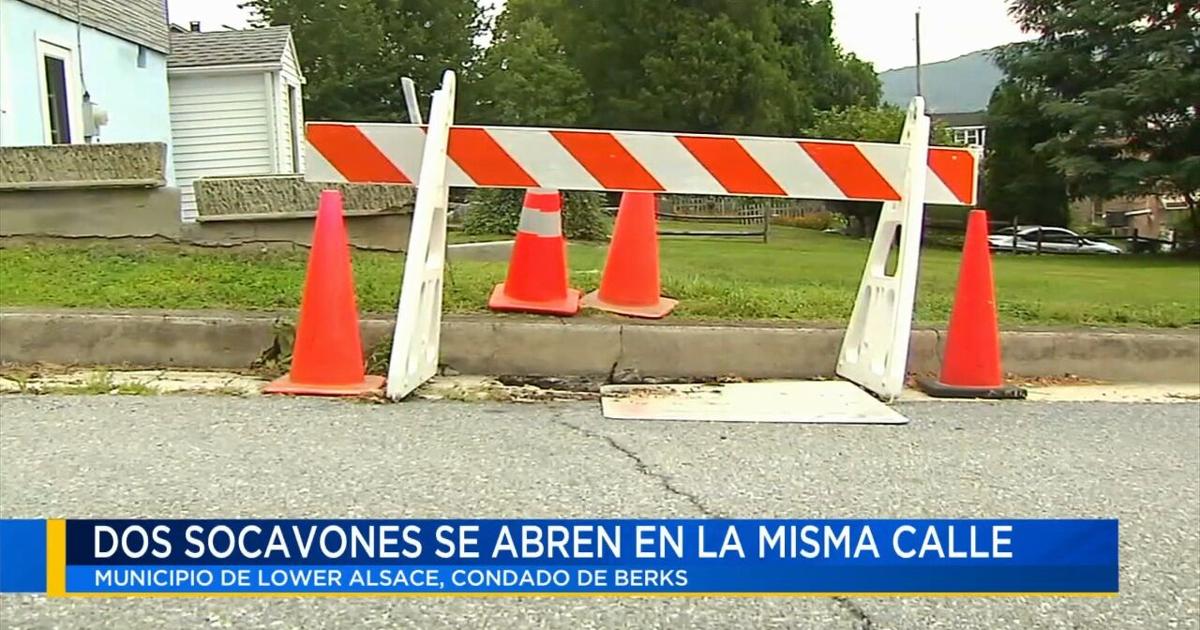 Dos sumideros aparecen en calle del condado Berks | Noticias