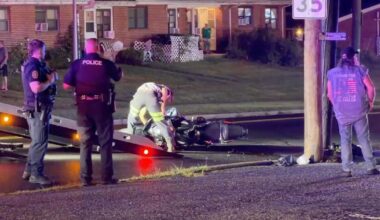 One seriously injured in Northampton County motorcycle crash | Video