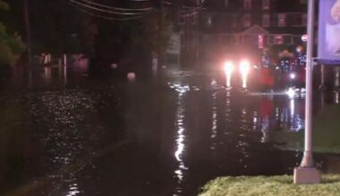 Quakertown streets flooded after heavy storms | Upper Bucks County