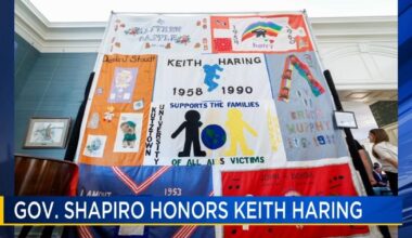 Shapiro honors late artist, activist Keith Haring | Northern Berks County