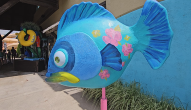 Splash Lagoon's Iconic Fish Gets a Colorful Makeover | News