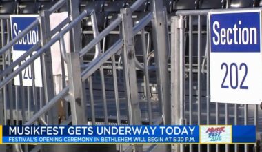 Musikfest 2026 set to kick off in Bethlehem as crews put finishing touches on venues | Entertainment News