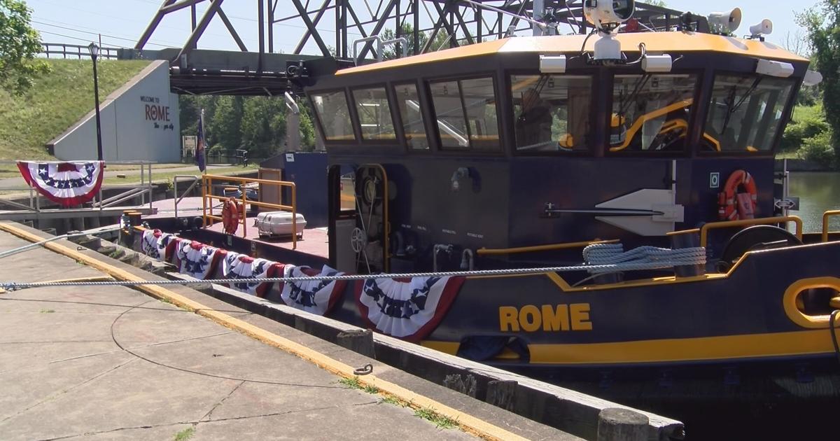 New Tugboat Named After Rome Will Serve the Erie Canal for Years to Come | News