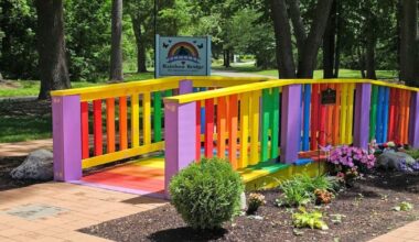 Rainbow Memorial Bridge Vandalized by Bikes in Erie | News