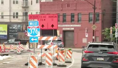 Parkway East Bridge Closure: Estimate travel times, find route