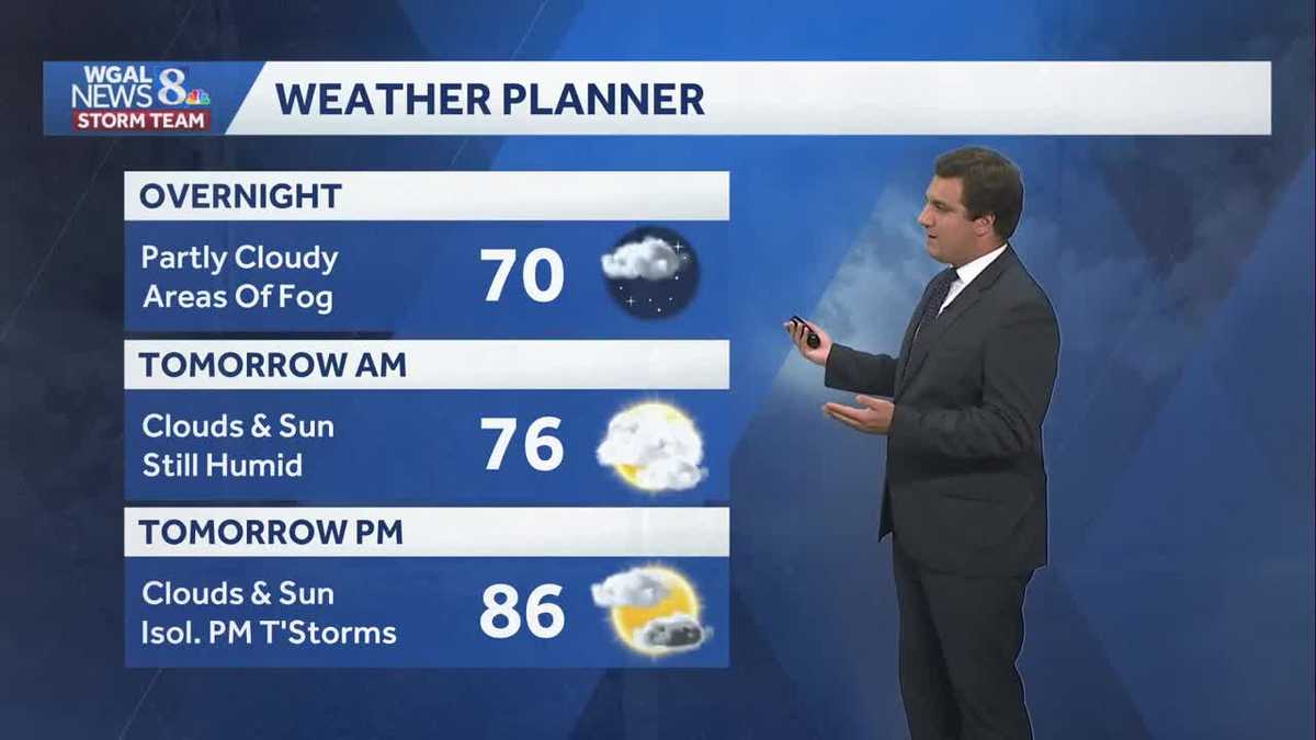 Isolated T'Storms Saturday; Seasonable Weekend Ahead Of Next Heat Wave