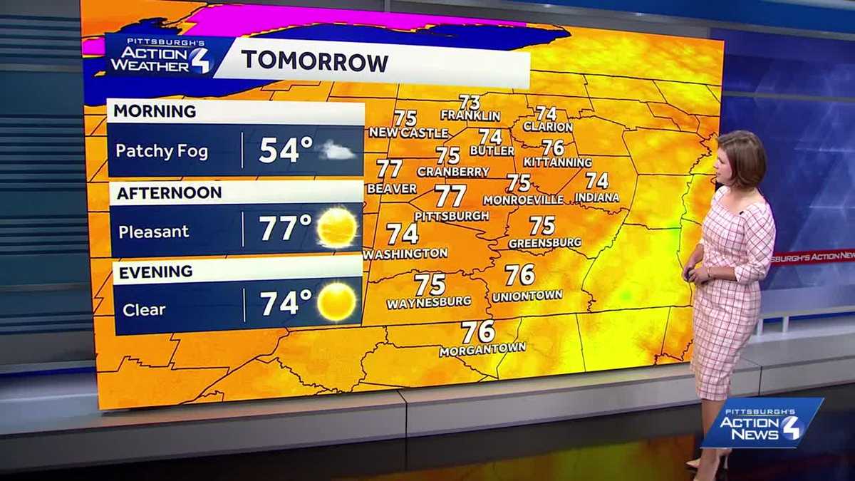 Pittsburgh: Feeling like September to end the week