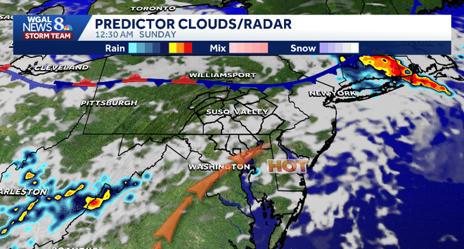 Extreme heat and the chance for storms are in the forecast for South-Central Pa. for the July Fourth holiday weekend. Extreme heat and the chance for storms are in the forecast for South-Central Pa. for the July Fourth holiday weekend.