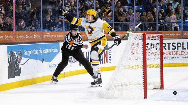 Wilkes-Barre/Scranton Penguins bring back forward Rafael Harvey-Pinard