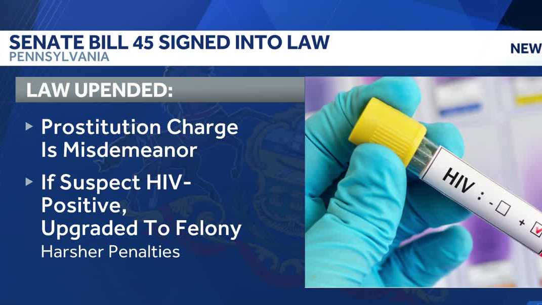 Pennsylvania decriminalizes HIV-related felony charges under new law
