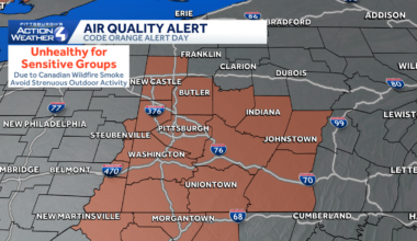 Code Orange: Air quality alerts continue in Pennsylvania