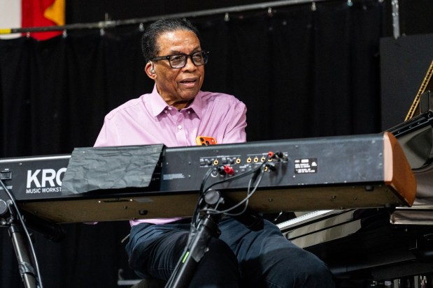 Herbie Hancock is bringing his ensemble to Philadelphia. (Photo by Amy Harris/Invision/AP)