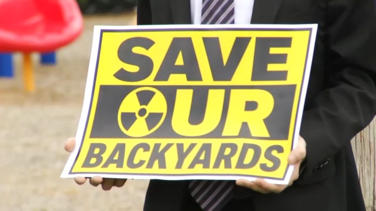 Save our Backyards sign