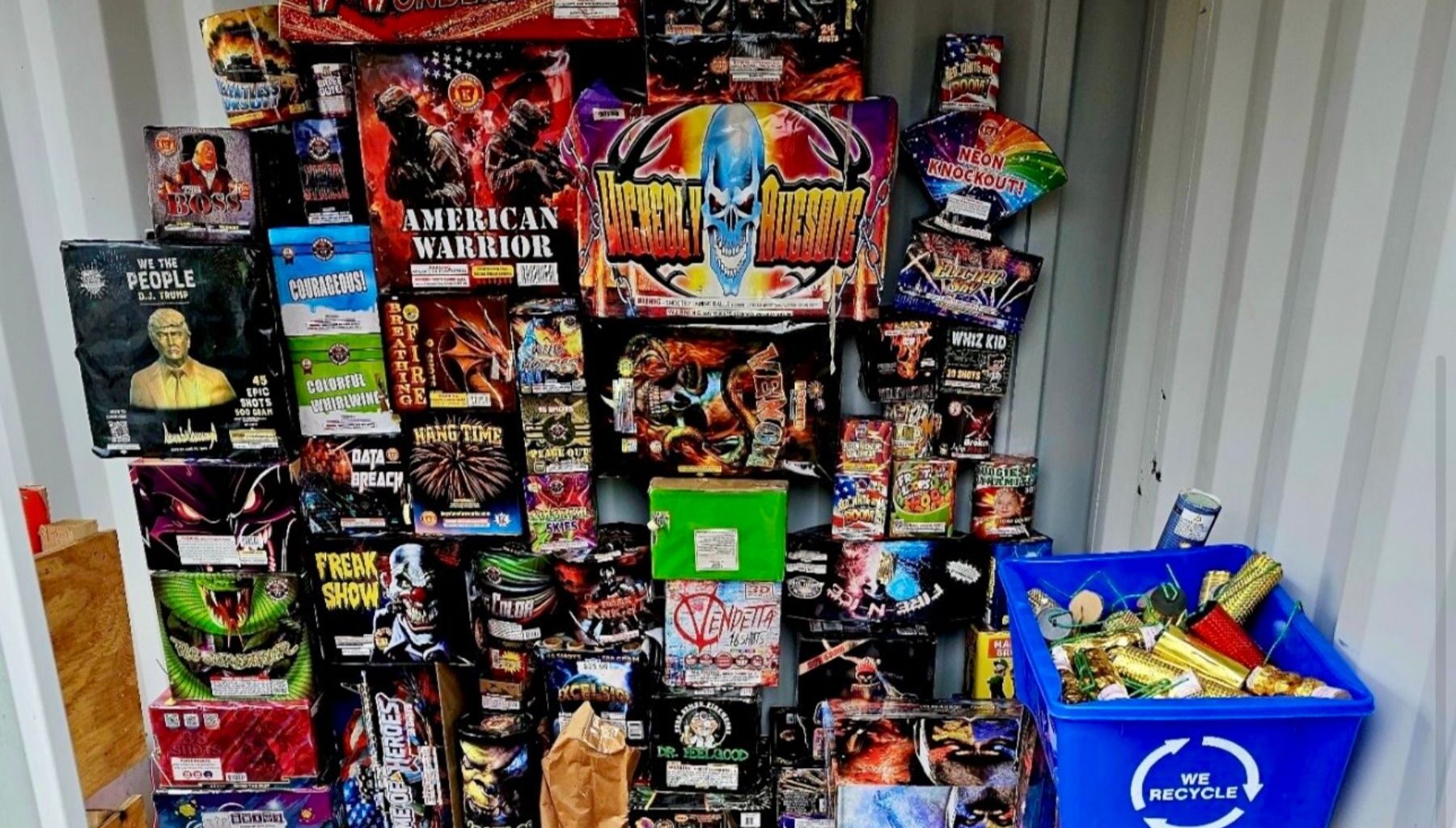 Reading police seize large quantity of illegal fireworks during Fourth of July enforcement