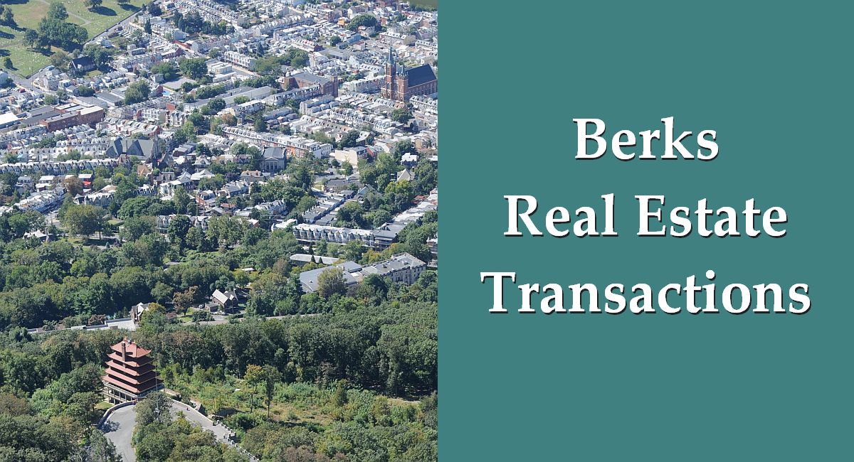 Berks County real estate transactions for July 26