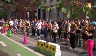 Memorial for doctor killed while biking placed by dumpster – NBC10 Philadelphia