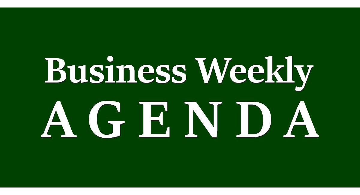 Business Weekly Agenda for July 26