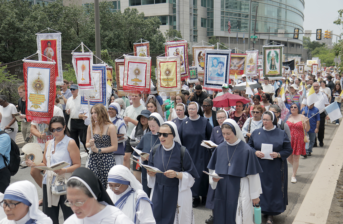 Photos: National Eucharistic Pilgrimage Concludes in Philadelphia