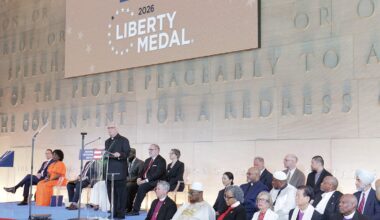 Pope Leo XIV Honored During Liberty Medal Ceremony in Philadelphia